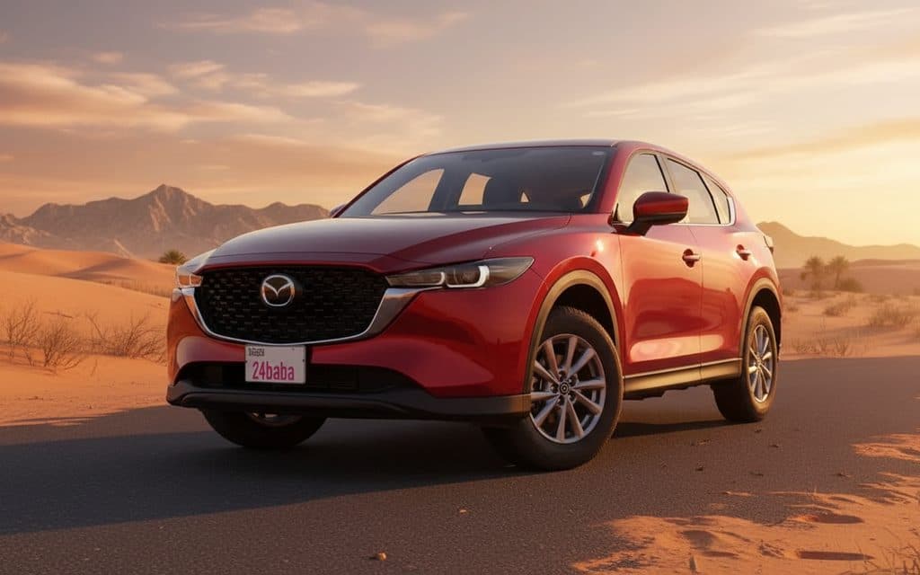 Mazda Cx 5 2023 Red cover image – rental in Dubai