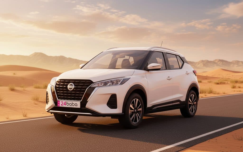 Nissan Kicks 2025 White cover image – rental in Dubai