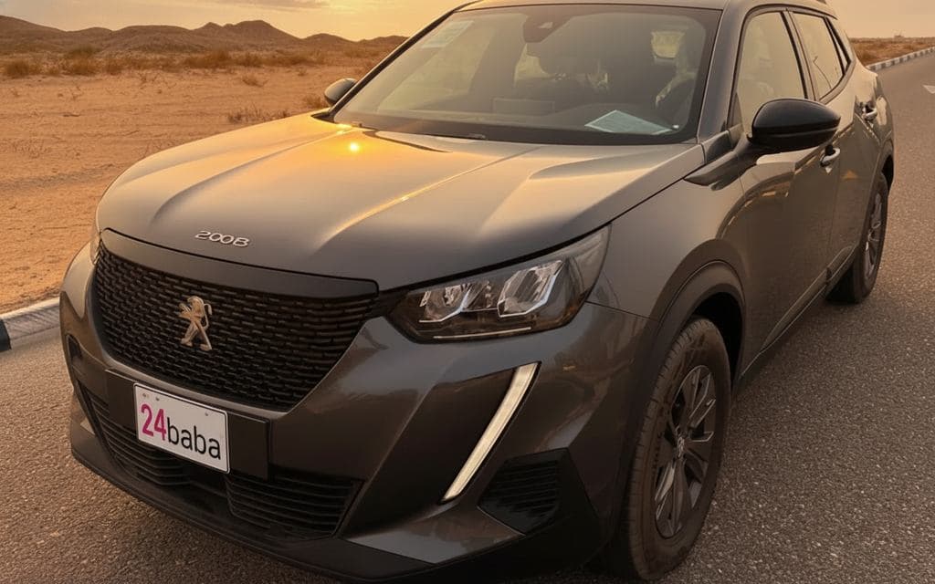 Peugeot 2008 2023 Brown cover image – rental in Dubai
