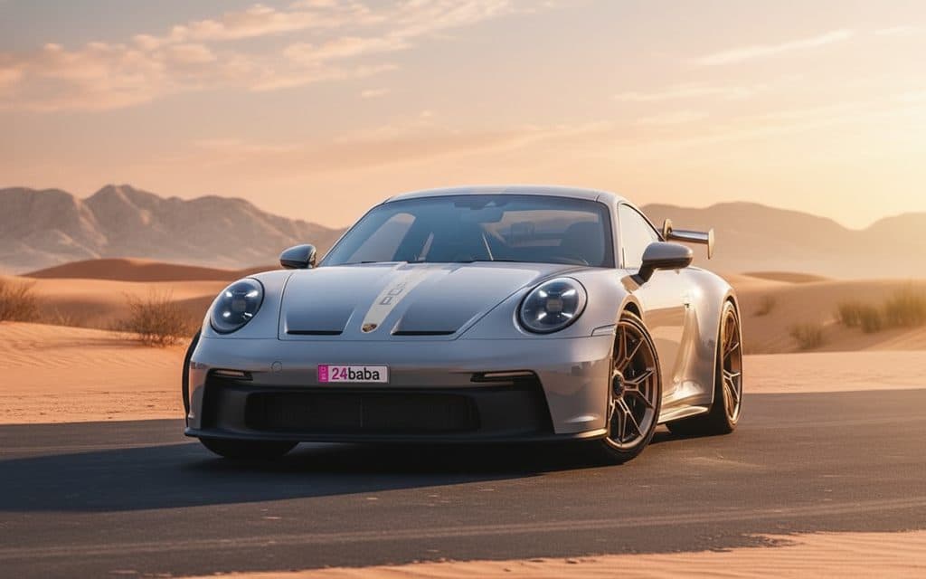 Porsche 911 2024 Grey cover image – rental in Dubai