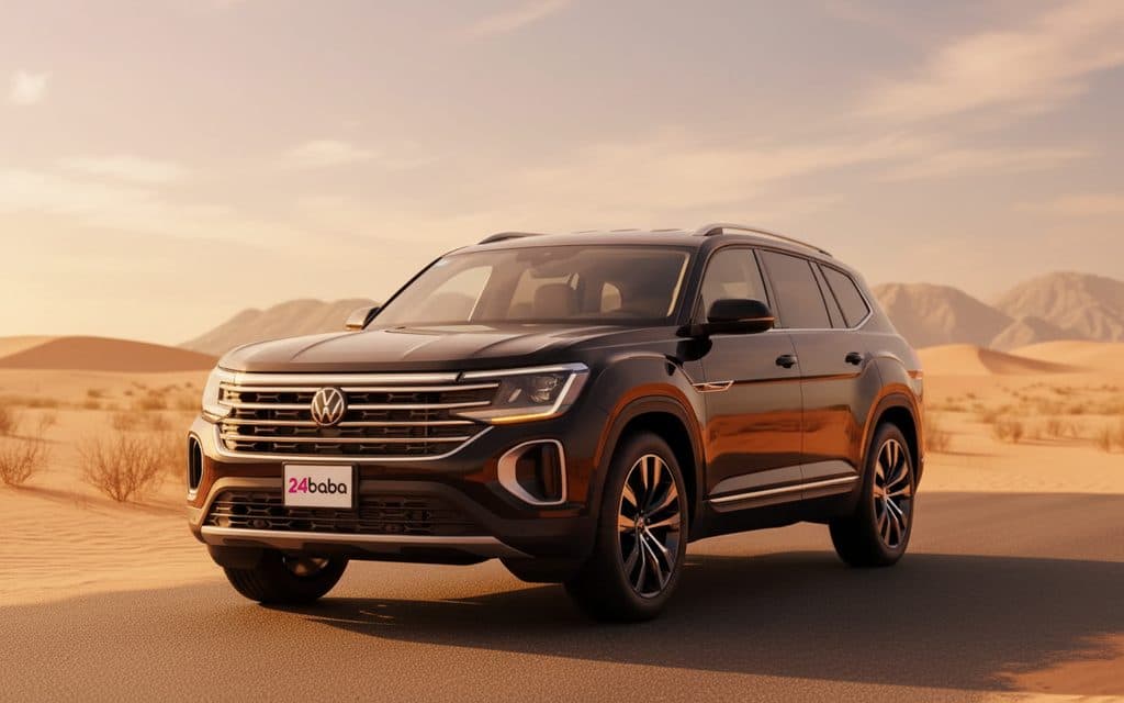 Volkswagen Tiguan 2023 Black cover image – rental in Dubai