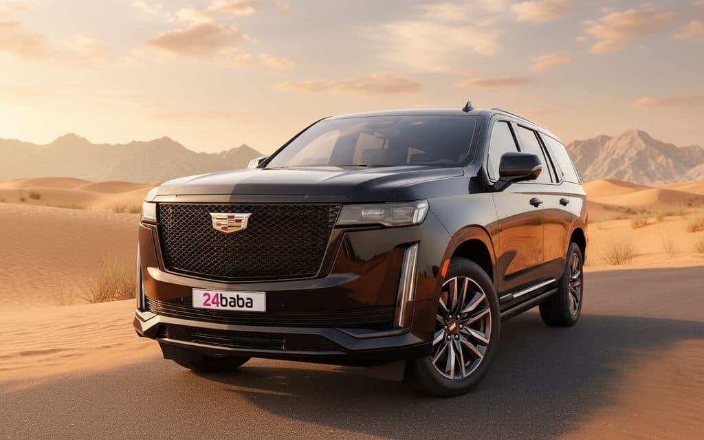 Cadillac Escalade 2024 Black cover image – rental in Dubai