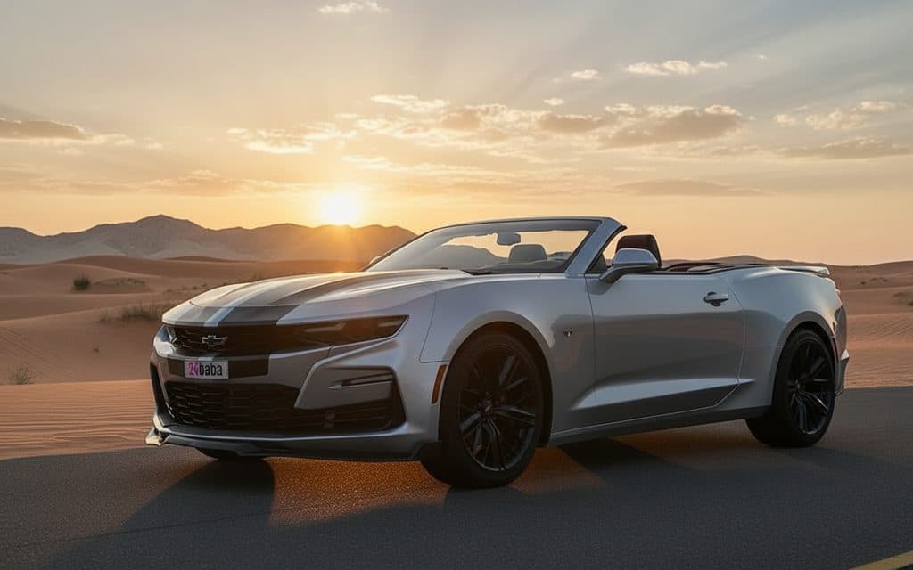 Chevrolet Camaro 2020 Silver cover image – rental in Dubai