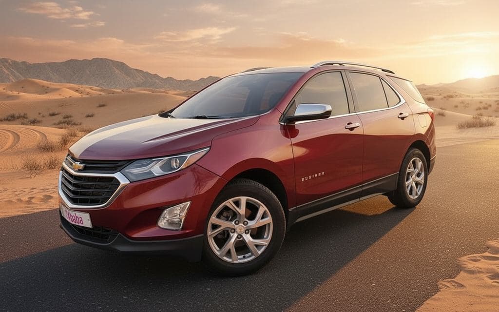 Chevrolet Equinox 2021 Red cover image – rental in Dubai