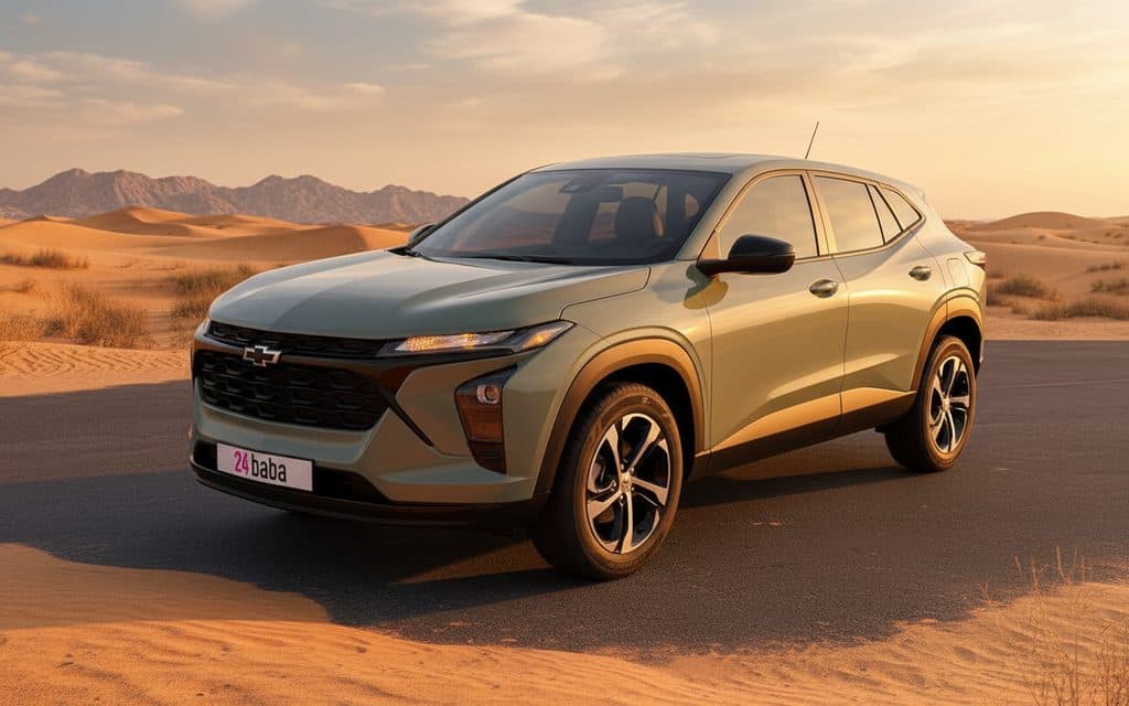 Chevrolet Trax 2025 Green cover image – rental in Dubai