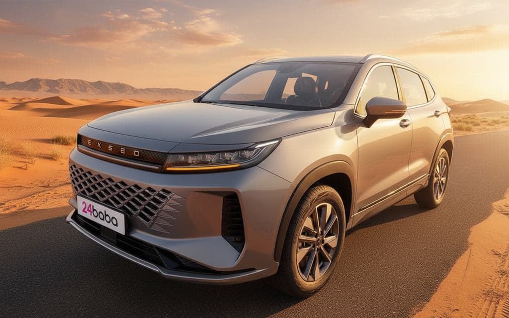 Exeed Lx 2026 Grey cover image – rental in Dubai