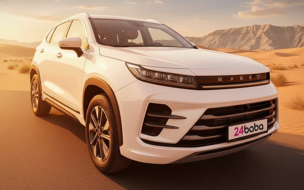 Exeed Lx 2024 White cover image – rental in Dubai