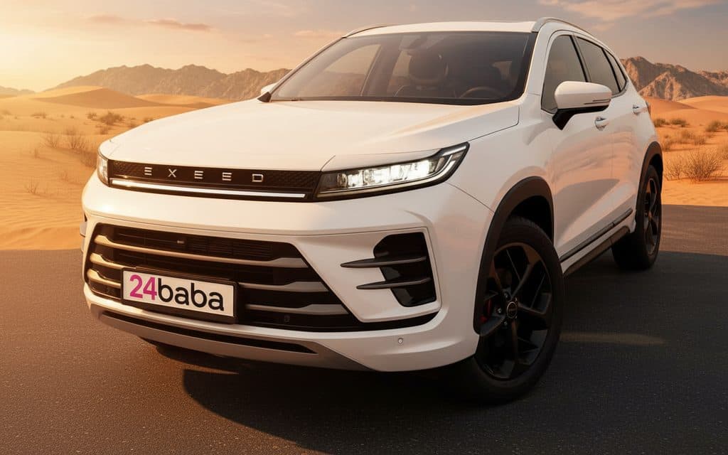 Exeed Lx 2024 White cover image – rental in Dubai