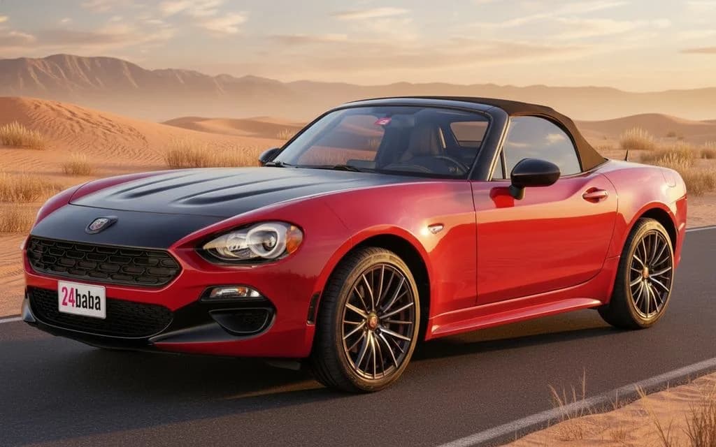 Fiat 124 2025 Red cover image – rental in Dubai