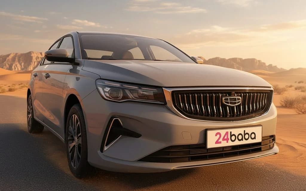 Geely Emgrand 2025 Grey cover image – rental in Dubai