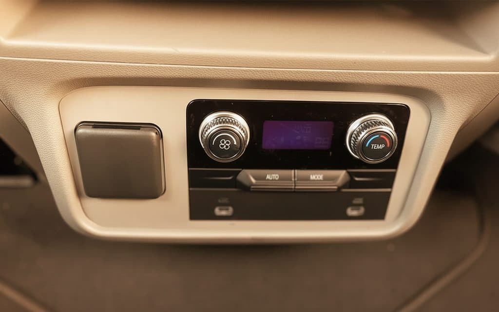 Gmc Yukon 2022 interior view showing trim – rental in Dubai