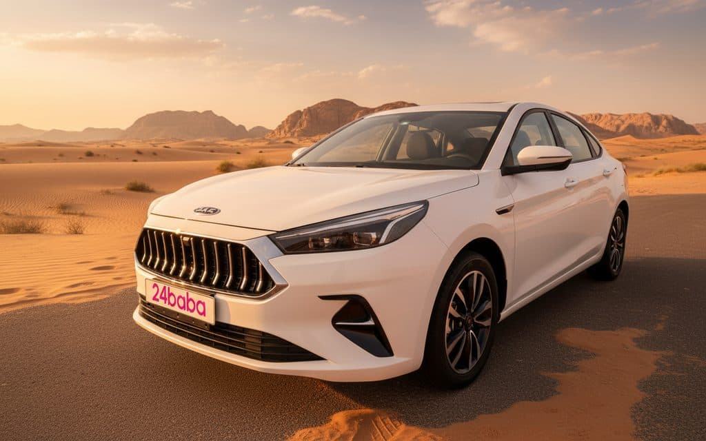 Jac J7 2023 White cover image – rental in Dubai