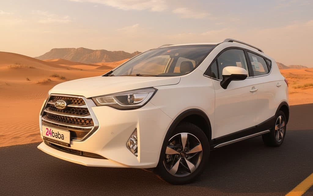 Jac S3 2023 White cover image – rental in Dubai