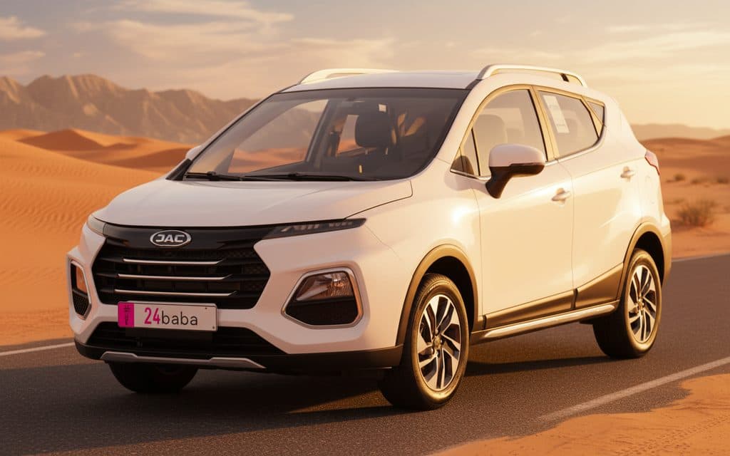 Jac S3 2025 White cover image – rental in Dubai