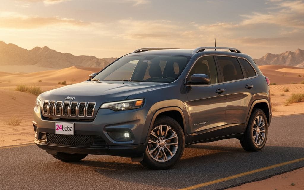 Jeep Cherokee 2025 Blue cover image – rental in Dubai