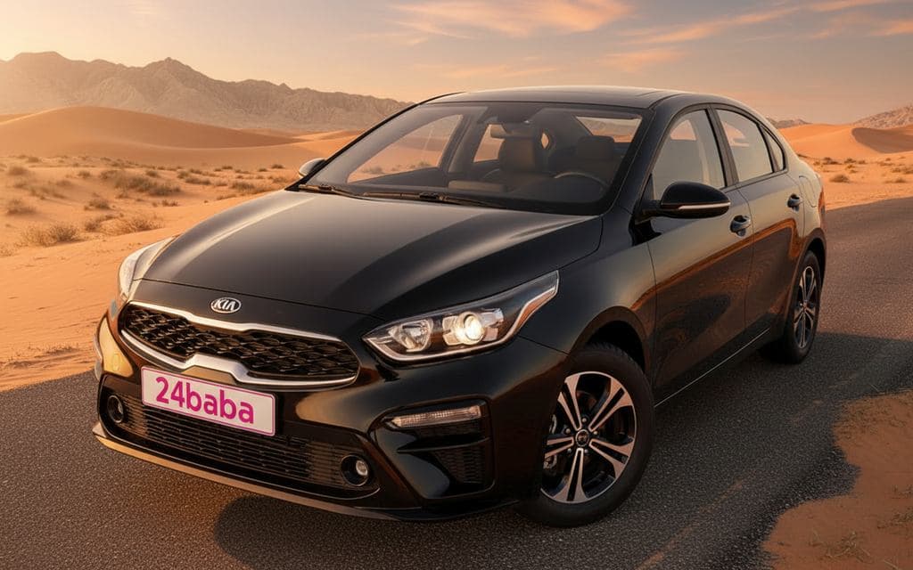 Kia Cerato 2025 Black cover image – rental in Dubai
