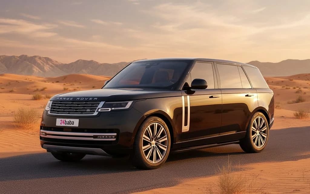 LandRover RangeRoverVogue 2024 Black cover image – rental in Dubai