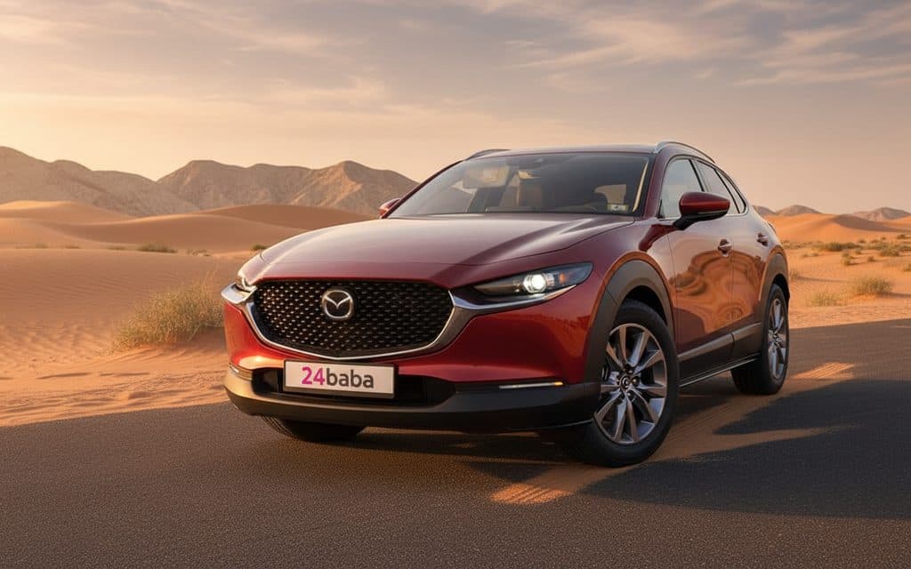 Mazda Cx 30 2023 Red cover image – rental in Dubai