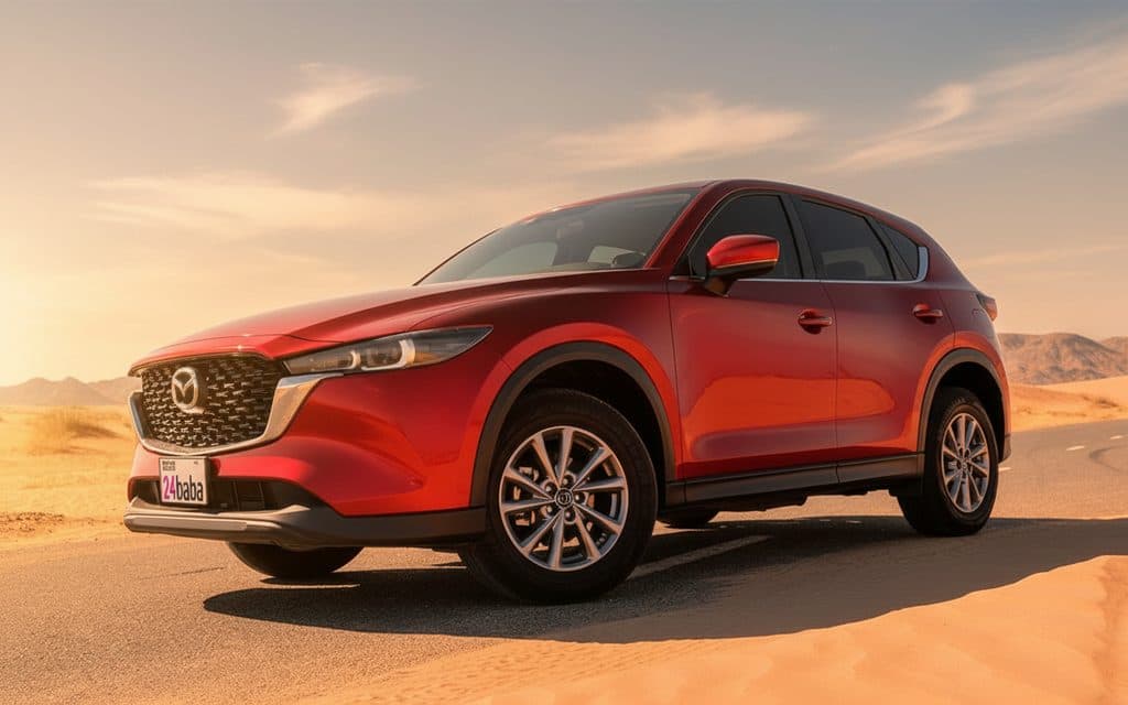 Mazda Cx 5 2023 Red cover image – rental in Dubai