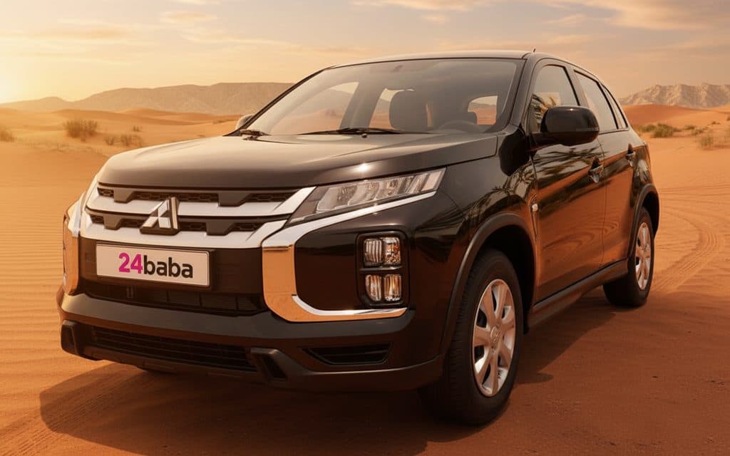 Mitsubishi Asx 2024 Black cover image – rental in Dubai