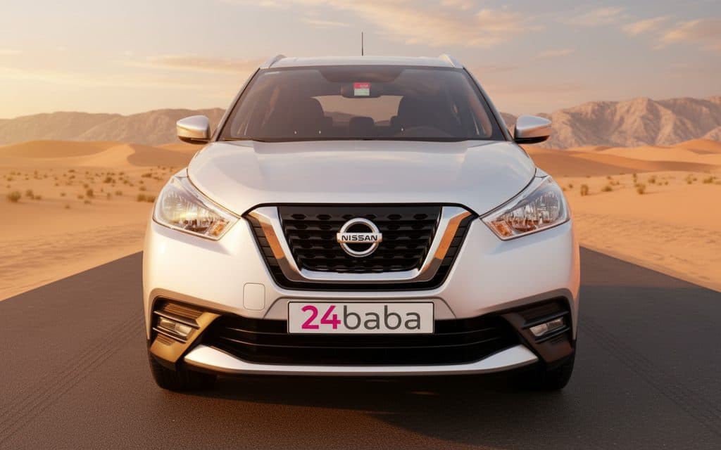 Nissan Kicks 2020 White cover image – rental in Dubai