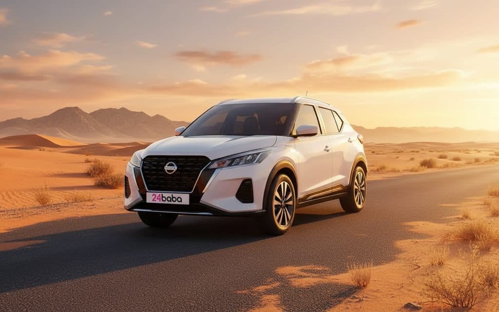 Nissan Kicks 2022 White cover image – rental in Dubai