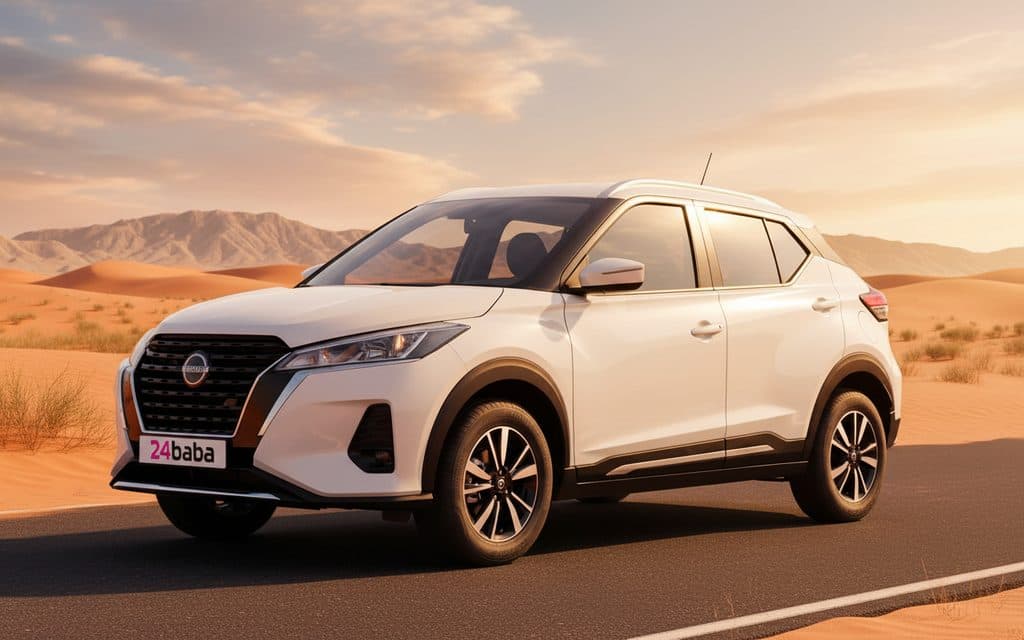 Nissan Kicks 2023 White cover image – rental in Dubai