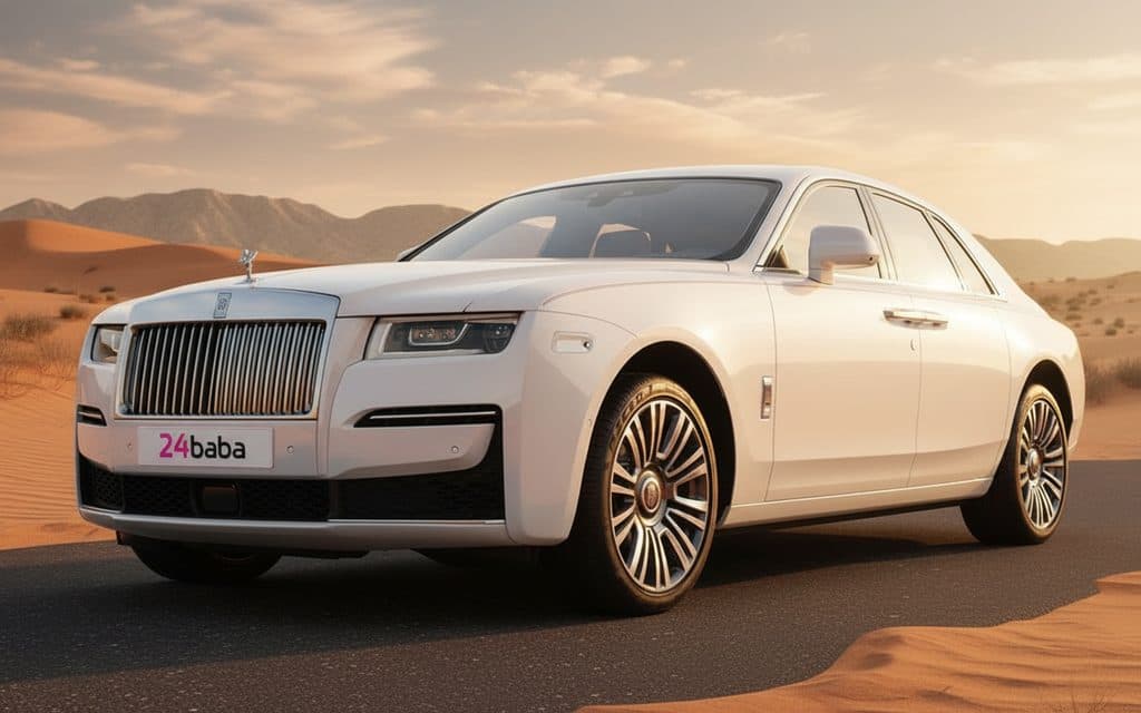 Rolls-Royce Ghost 2023 White rental in Dubai