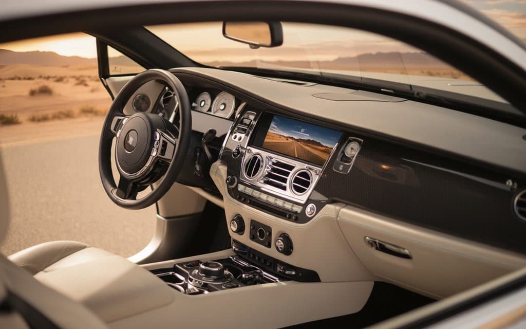 RollsRoyce Wraith 2020 interior view showing trim