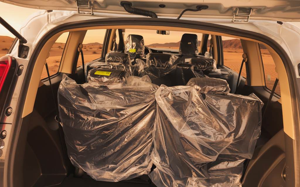 Suzuki Ertiga 2023 leather seats and cabin