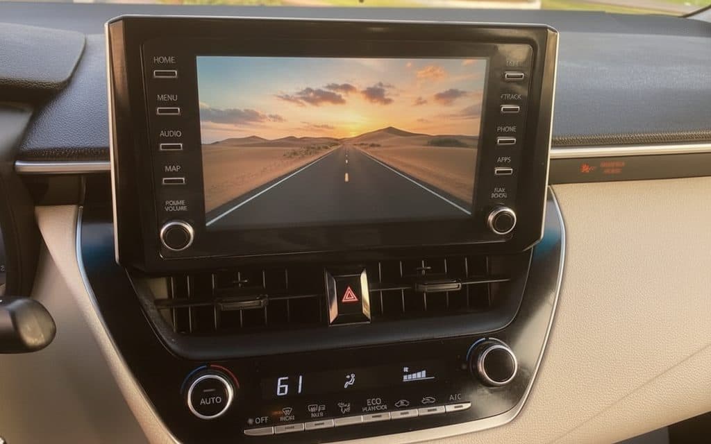 Toyota Corolla 2020 interior view showing trim