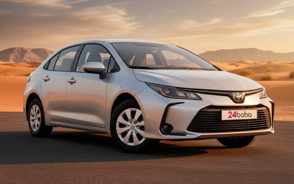 Rent Toyota Corolla 2025 in Dubai