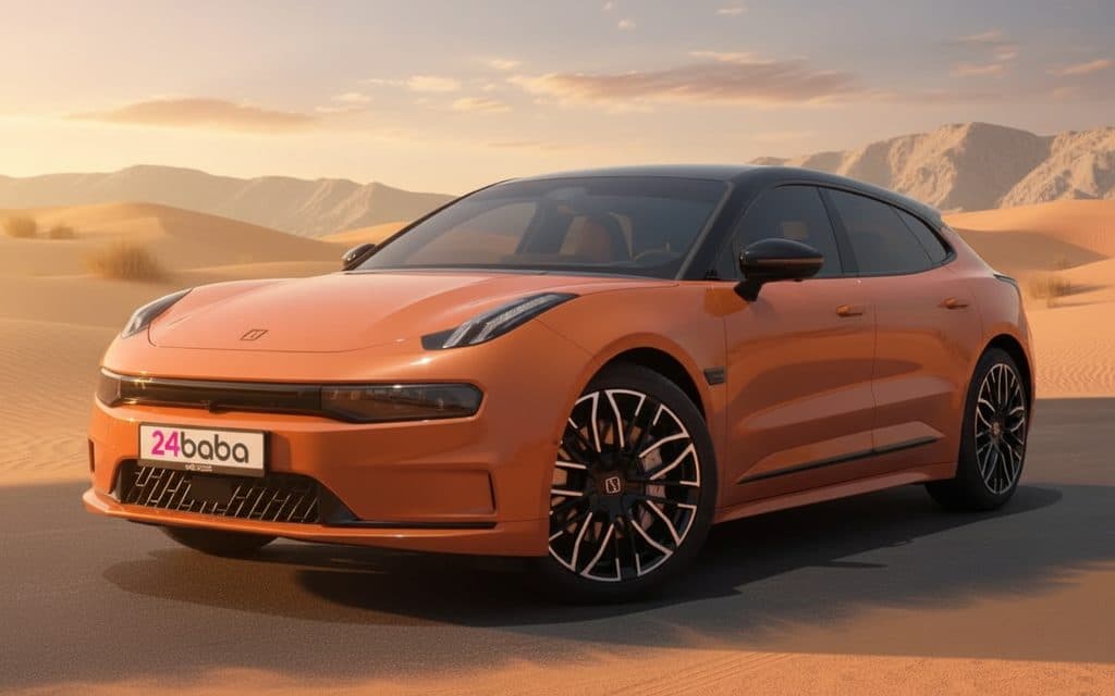 Zeekr 1 2024 Orange rental in Dubai