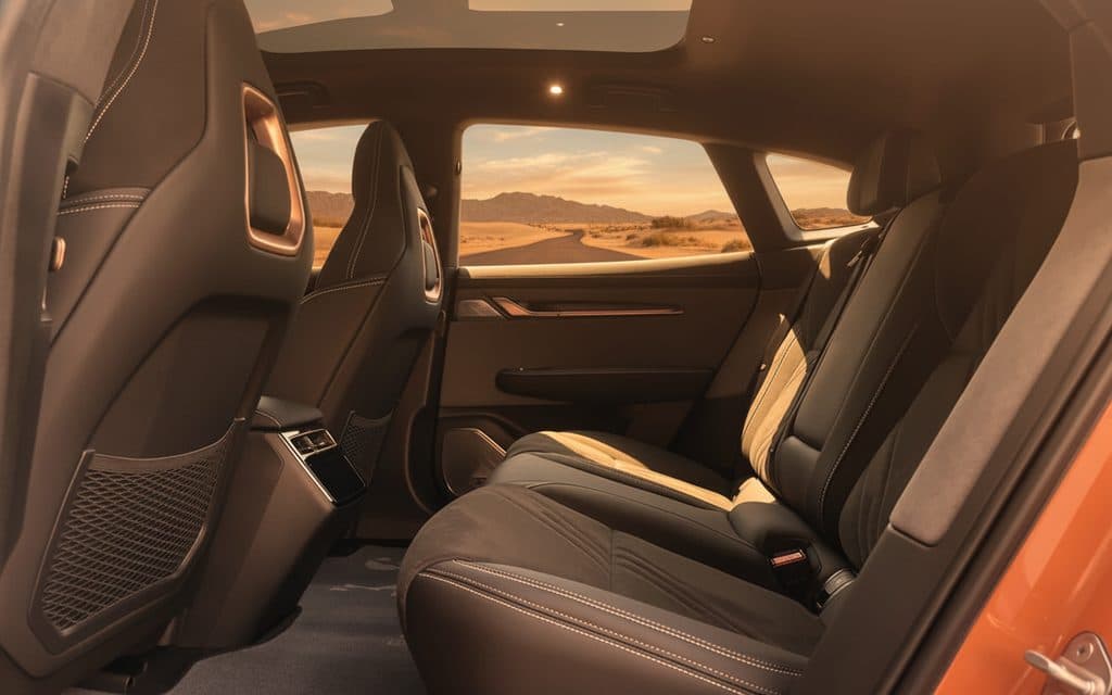 Zeekr 1 2024 leather seats and cabin