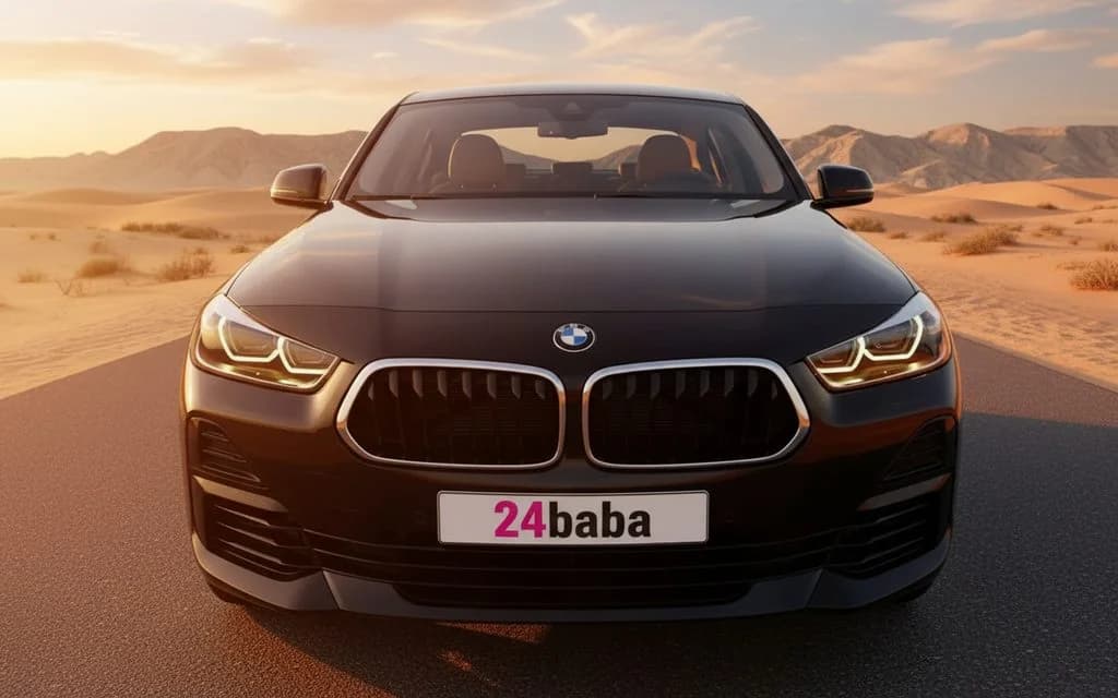 Bmw X2 2023 Black cover image – rental in Dubai