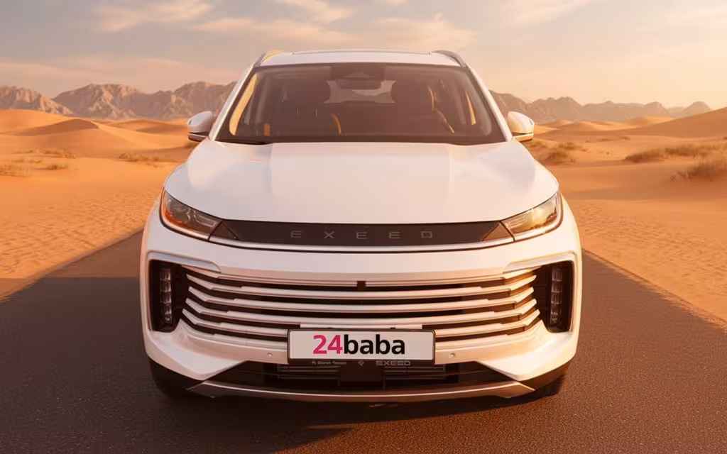Exeed Txl 2025 White cover image – rental in Dubai