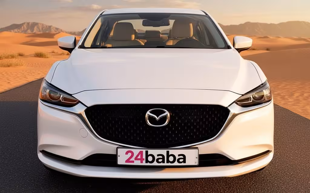 Mazda 6 2023 White cover image – rental in Dubai