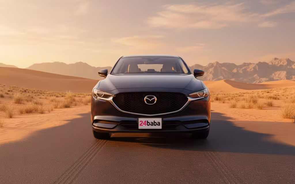 Mazda Cx 5 2021 Blue cover image – rental in Dubai