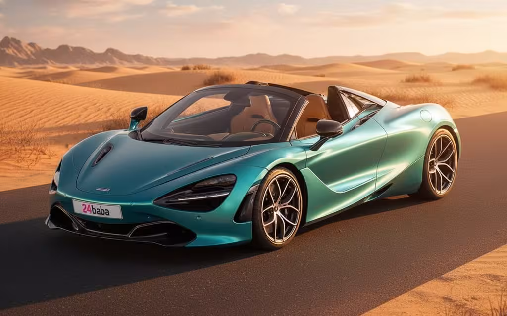Mclaren 720S 2021 Blue cover image – rental in Dubai