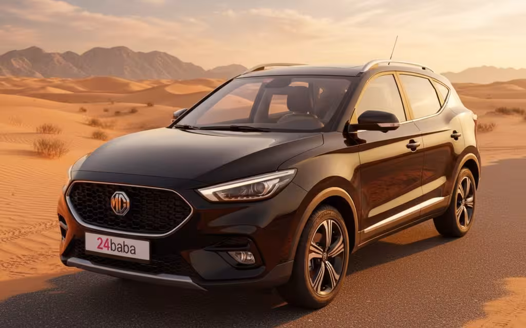 Mg Zs 2023 Black cover image – rental in Dubai