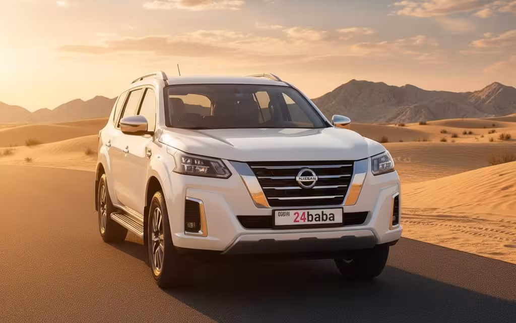 Nissan X Terra 2024 White cover image – rental in Dubai