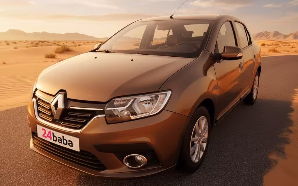 Renault Symbol 2020 Brown cover image – rental in Dubai