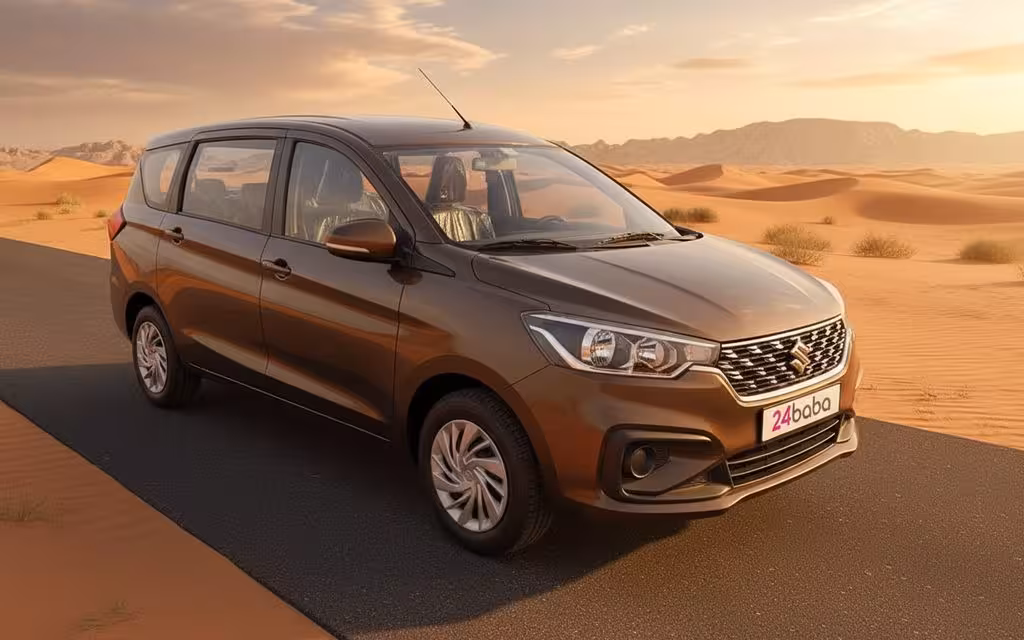 Suzuki Ertiga 2024 Brown cover image – rental in Dubai