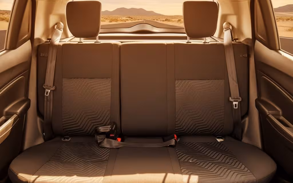 Suzuki Swift 2023 leather seats and cabin – rental in Dubai