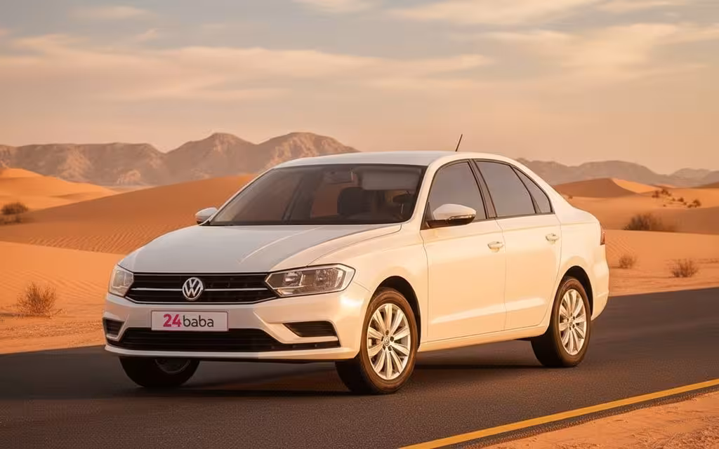 Volkswagen Bora 2022 White cover image – rental in Dubai