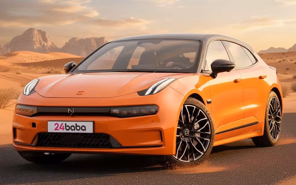 Zeekr 001 2025 Orange cover image – rental in Dubai