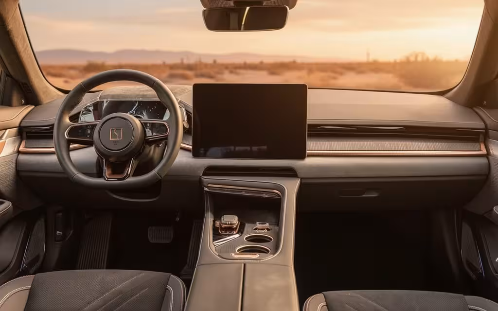 Zeekr 001 2025 dashboard and infotainment – rental in Dubai