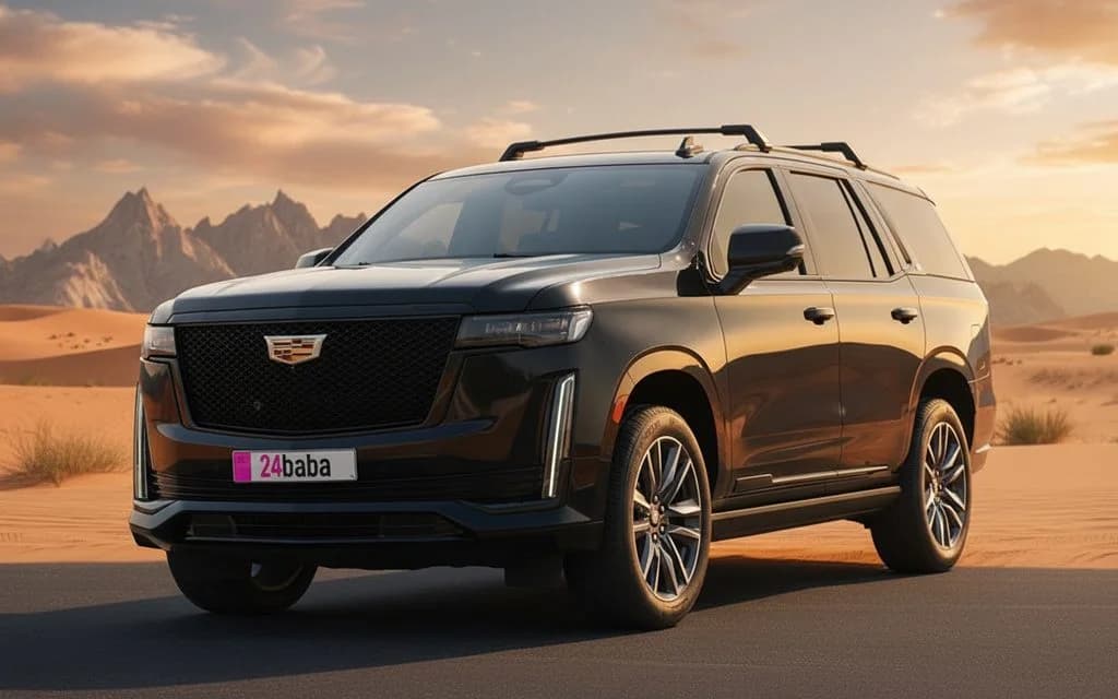 Black Cadillac Escalade 2023 in Dubai