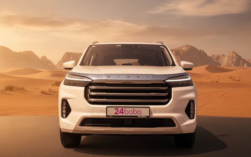 Exeed VX 2024 White cover image – rental in Dubai
