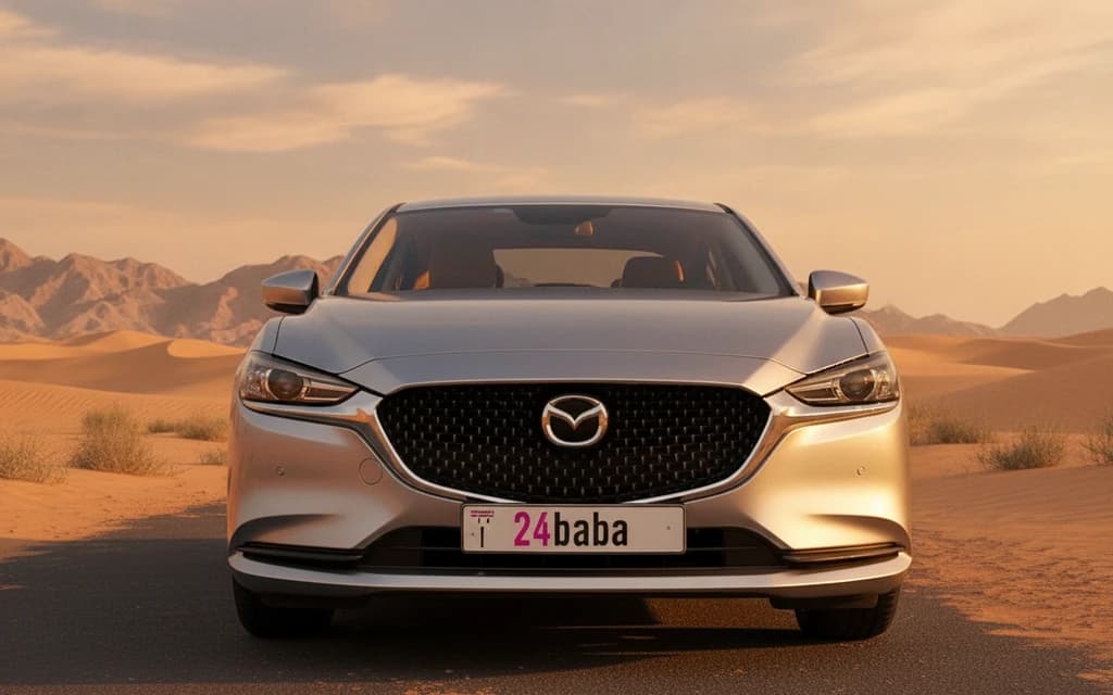 Mazda 6 2024 Silver cover image – rental in Dubai